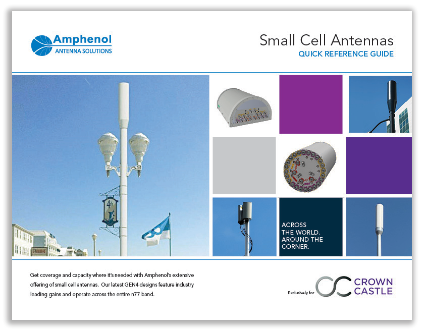 Amphenol Small Cell Antennas Quick Reference Guide (Crown Castle